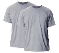 Gildan Ultra Cotton Lot de 2 t-Shirts pour Adulte, Gris, Homme
