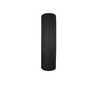 GILDE 56470 Vase Fjord avec Structure rainurée Noir Mat 46 x 16 x 16 cm