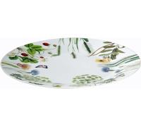 Gilde Plaque Porcelaine avec des fleurs et papillons "Bella Vita" 19,2 cm