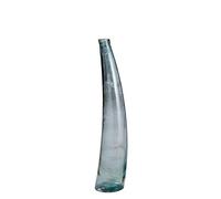 GILDE Corno 39198 Vase à Essence en Verre recyclé Hauteur 100 cm Diamètre 20 cm