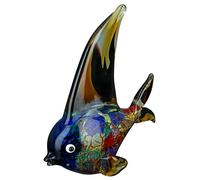 GILDE GLAS art Figurine décorative en Verre Multicolore Hauteur 27 cm