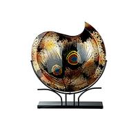 GILDE GLAS art Vase sur Support - Cadeaux pour Femmes - Décoration - Peint à la Main - 52 cm
