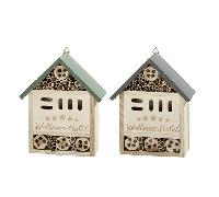 Gilde hôtel à insectes en bois Vert