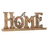 Gilde Inscription Home Bois de manguier 60 x 24 x 9 cm