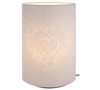 Gilde Lamp de Table, Porcelaine, Hauter 28 cm
