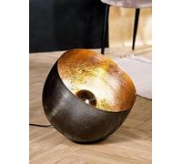 GILDE Lampe de sol Meteo - Diamètre : 35 cm - Argenté