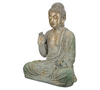 Gilde Magnesia Figurines décoratives Vert Cuivré Hauteur 38 cm