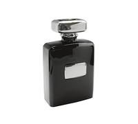 Gilde Milano Vase en céramique Noir Hauteur 22 cm