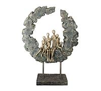 Gilde Sculpture décorative en résine - Décoration de Salon d'anniversaire pour Femme - Hauteur 32,5 cm