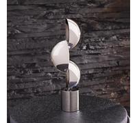 Gilde Sculpture Harpo en Verre Brillant, Noir et Blanc, 33 cm de Haut, 12 cm de Large, 7 cm de Profondeur