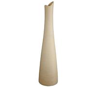 GILDE Vase décoratif XL - Grand Vase en céramique - pour Fleurs Individuelles Herbes - Décoration de Noël, Cadeau d'anniversaire, Mariage - Couleur : crème Hauteur 41 cm