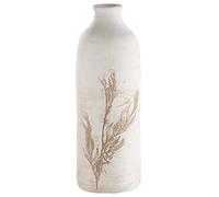 GILDE Vase en céramique Motif herbes VE 2 28859