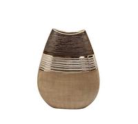 GILDE Vase plat Bradora - Hauteur : 25,5 cm - 47130