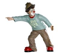 GiLDECLOWN Big Boy - Figurine décorative et Objet de Collection - Décoration Porte-Bonheur et Cadeau - Fait Main - Multicolore - Hauteur 16 cm