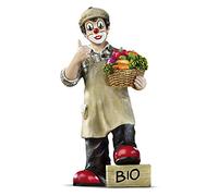 Gildeclown Figurine de Clown All Bio - Figurine de Clown à Collectionner - 8 x 6 x Hauteur 16 cm - Emballé dans Un Coffret Cadeau - Décoration de Cuisine, 10264__ Multicolore