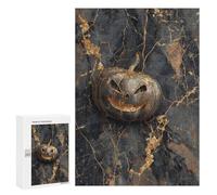Gilded Halloween Pumpkin Decor Puzzle 300 Pièces Educa Jouet en Bois Cadeau Unique Décoration Intérieure Jeu Éducatif Challenge Toy Adultes Et Enfants À Partir De 14 Ans 300 PCS