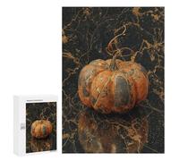 Gilded Pumpkin Decorative Fall Decoration Puzzle 1000 Pièces Educa Jouet en Bois Cadeau Unique Décoration Intérieure Jeu Éducatif Challenge Toy Adultes Et Enfants À Partir De 14 Ans 300 PCS