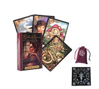 Gilded Reverie Lenormand Cartes Oracle Carte Tarot Carte de Tarot Divination Divertissement Table de Divertissement Jeux Jeux de Pont de la Famille Famille de Vacances,Type 4,Tarot Card