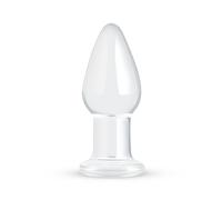 Gildo - Plug anal en verre transparent - 9,4 cm