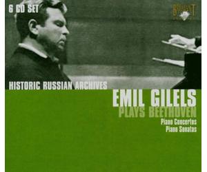 Gilels, Emil - Beethoven - Les 5 concertos pour piano / Sonates pour piano n° 8, 23, 29... (6 CD)