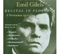 Gilels,Emil - Florenz Konzert 1951 [Import]