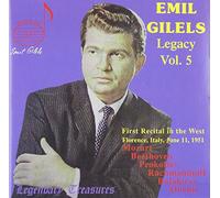 Gilels,Emil - Emil Gilels Legacy Vol.5