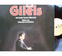 Gilels: Sein letzter Konzertmitschnitt: Symphonische Etüden op. 13 Nr. 1-12, Vier Klavierstücke op. 32 Nr. 1-4, Variationen über ein Thema von Paganini op. 35. Emil Giles Stereo