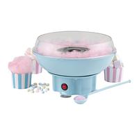 Giles & Posner EK2641GSBL Machine à barbe à papa - Machine à bonbons en coton, machine à bonbons rétro pour carnaval, fête foraine pour enfants, fêtes, maison, collations amusantes, portable, comprend