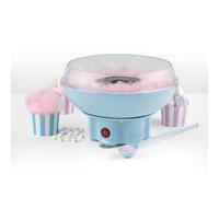 Giles & Posner Machine à Barbe à Papa - Machine Rétro Style Foire de Carnaval pour Enfants, Fêtes, Maison, Fabricant de Friandises Amusantes, Portable, Inclut Bâtonnets de Sucre, Bleu
