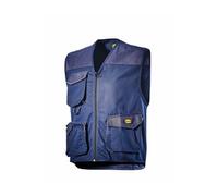 Diadora Utility Mover, gilet de travail M Bleu Foncé Bleu Foncé