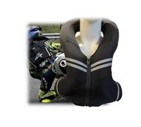Gilet À Airbag De Moto Tous Les Temps for Les Adultes/Enfants Veste Résistante À L'usure Airbag De Déclenchement De 0,1, for Toutes Les Saisons(X-Large)