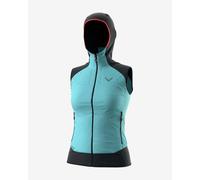 Gilet à capuche Dynafit Mezzalama Polartec Alpha bleu ciel femme - S
