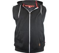 Gilet à capuche pour hommes Duke Blake Kingsize sans manches DC194 (6XL) (Noir)