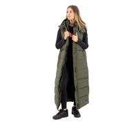 Gilet à capuche Ripstop SUPERDRY - Motif Carreaux - Vert Kaki - Femme S