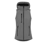 Gilet à capuche softhell femme Promodoro Gris XL