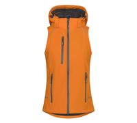 Gilet Ã capuche softhell femme Promodoro Orange XL