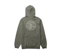 Gilet Ã capuche zippÃ© Salty Crew Global Fleece Vert S