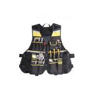 Stanley Veste porte-outils FMST1-71181 – Nombreuses poches, bandes réfléchissantes, XL Jaune/Noir