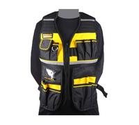 Gilet à Outils Stanley FMST530201-23 - Multipoche Robuste Idéal Pro & Bricoleur