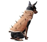 Gilet à Pointes pour Chien - Vêtement réglable pour Chiot, Couche de Protection Amovible, équipement de Dressage Anti-Morsure, Tissu Durable avec système de Fixation sécurisé | Parfait pour la