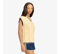 Adidas WMNS CABLE KNIT VEST women Vests yellow taille: M