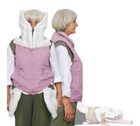 Gilet airbag anti-chute, combinaison de sécurité intelligente réutilisable avec pop-up 0,08 s pour crises d'épilepsie ou chutes, suivi d'activité par application