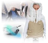 Gilet Airbag Antichute pour Personnes âgées, Veste Airbag Antichute, Vêtements Antichute Intelligents avec Application, Déclenchement De L'airbag en 0,08 S, Protection Intégrale à 270°,XL