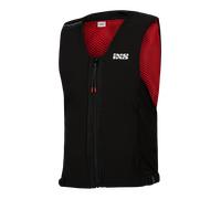 IXS IPRO 1.0, gilet airbag L/XL Noir/Rouge Noir/Rouge