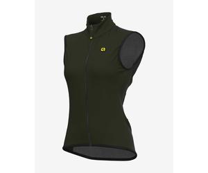 Gilet Alé Klimatik Guscio Vento 2.0 vert militaire femme - S