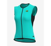Gilet Alé Thermo bleu turquoise femme - S