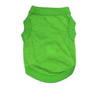 Gilet anti-anxiété pour petits chiens - Gilet pour chien - Vêtement de printemps et d'été - Pour chats - Petit, moyen et grand chien - Vert - Taille XS