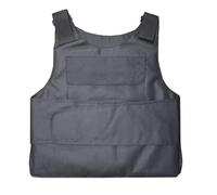 Gilet Anti-couteaux Gilet pare-balles en acier à haute teneur manganèse, résistant aux coupures et coups de couteau, for l'autodéfense les agents sécurité(2.0kg steel plate)