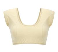 Gilet Anti-transpiration pour Femmes Coussinets Aisselles | Maille Respirante, Coupe Ergonomique Discrète, Séchage Rapide, Usage au Travail Tenue Claire