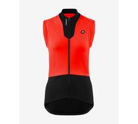 Gilet Assos Dyora 2/3 rouge foncé noir femme - M